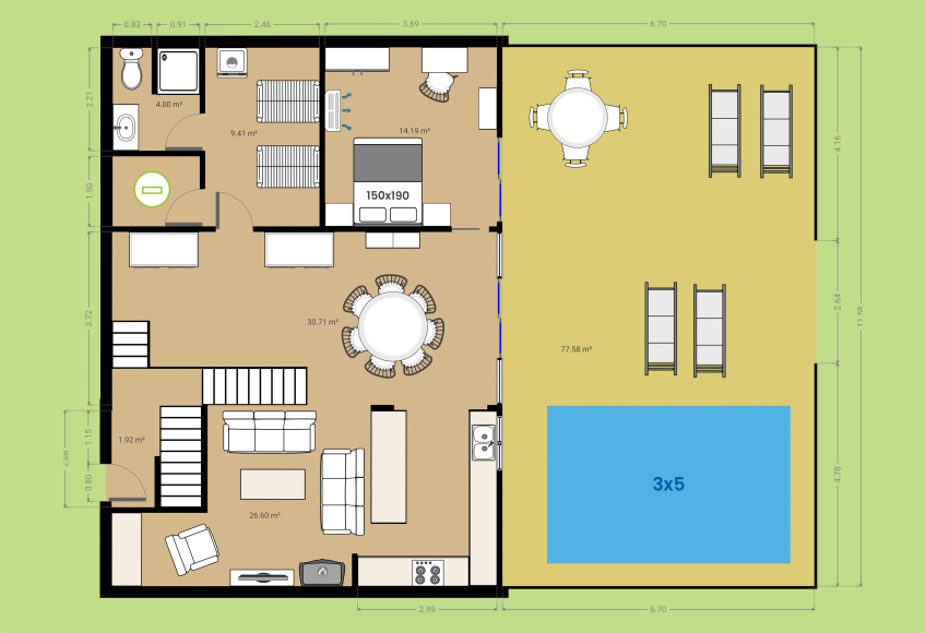 Can Aniol - Ground floor