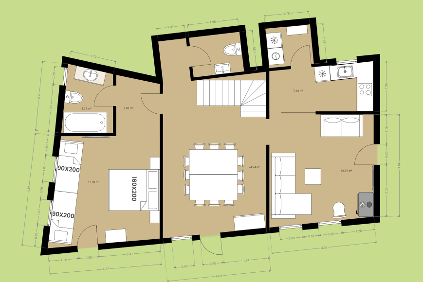 Can Parés - Ground floor