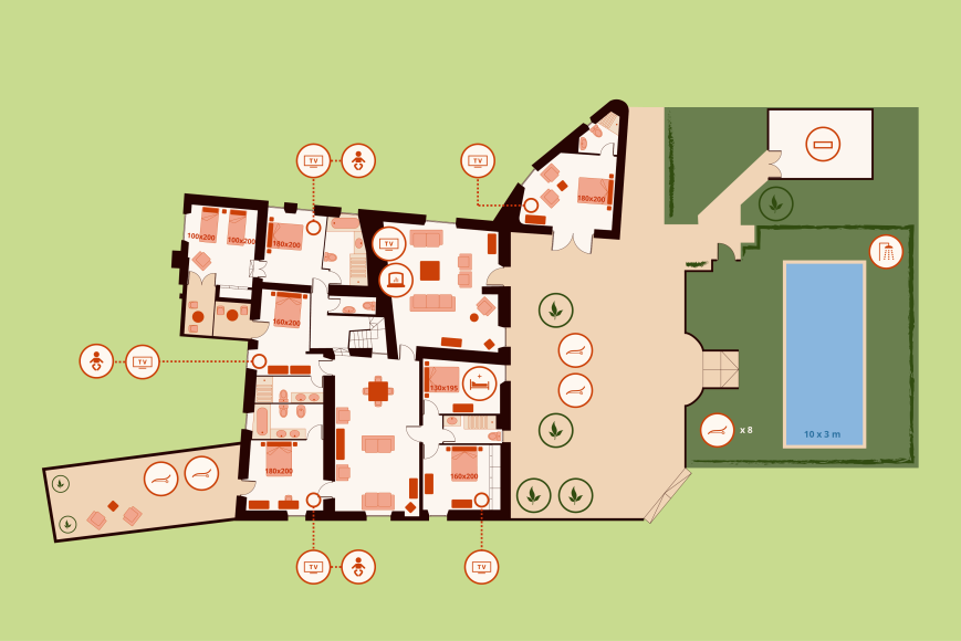 Mas Roselló - First floor