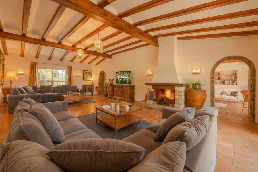 Casas rurales con chimenea