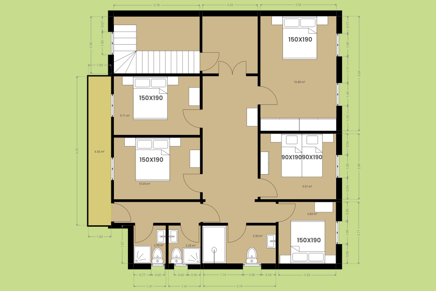 Mas Teodoro - First floor