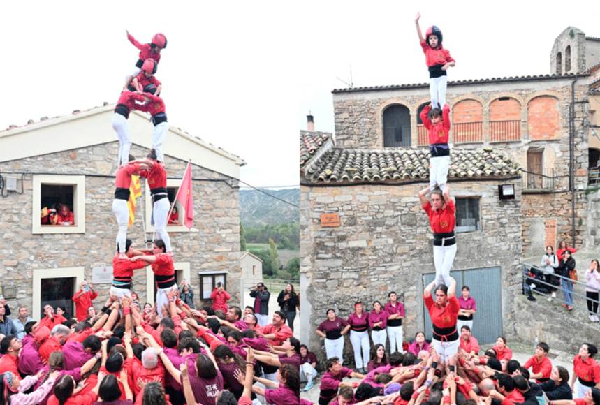 Foto: Diada castellera de Bellprat