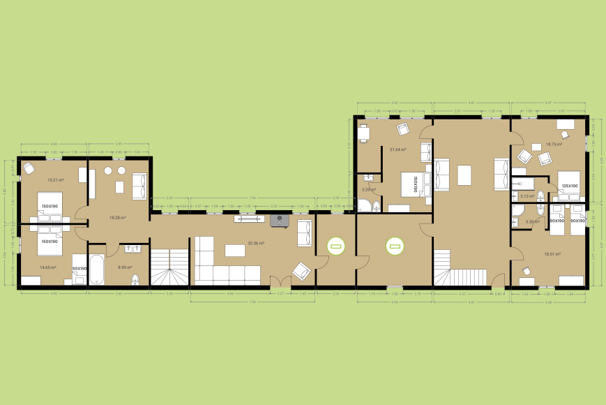 El Querol Vell - First floor