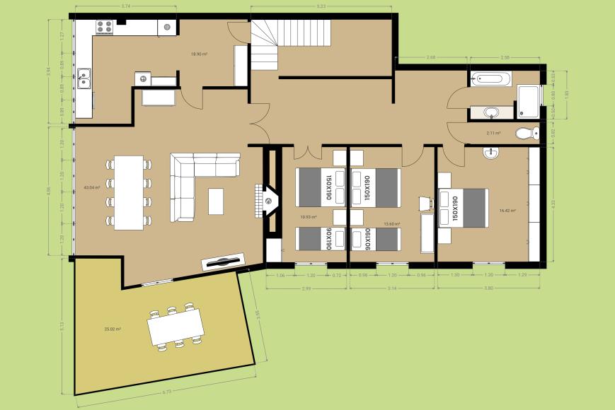 Fontarnau Rural - First floor