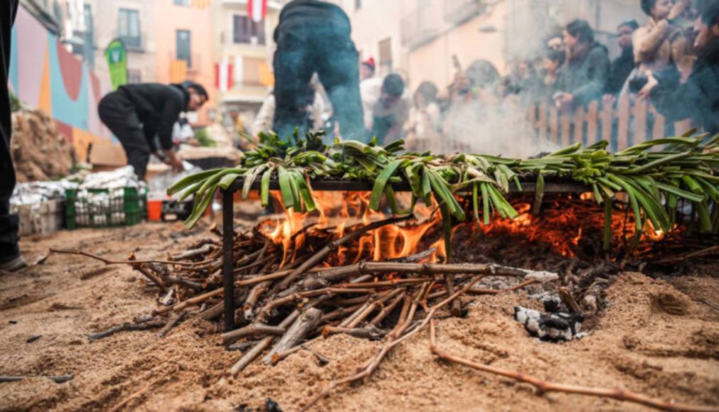 Foto: Gran Festa de la Calçotada de Valls (Font: Cambra de Comerç de Valls)