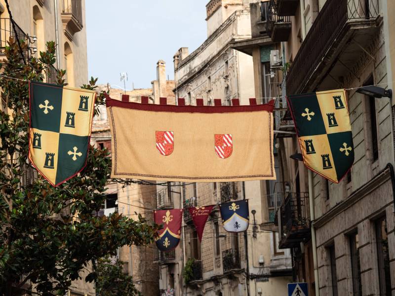 Foto: Mercado de la Fiesta del Renacimiento de Tortosa
