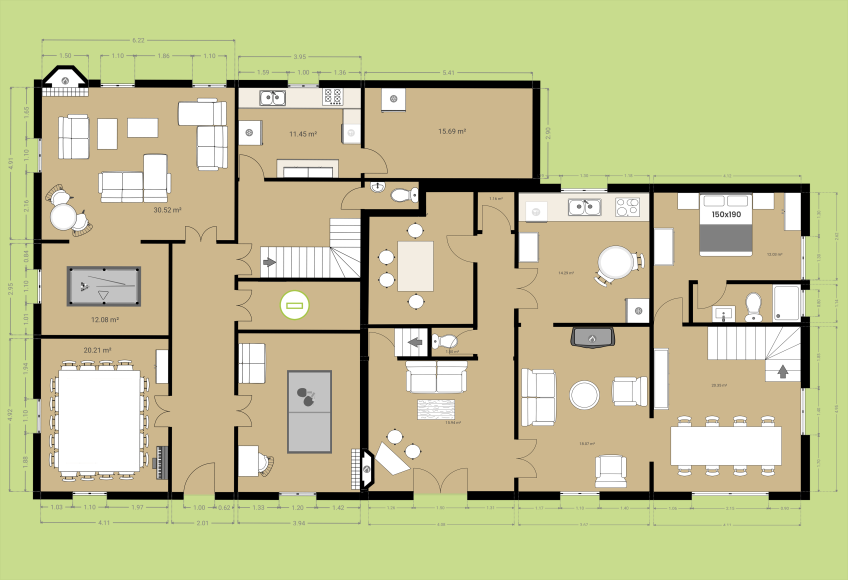 La Daina Rural - Ground floor