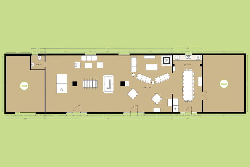 Mas Teodoro - Ground floor
