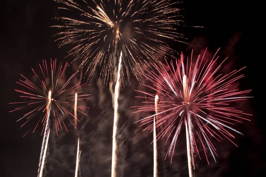 Feux d'artifice à Vilafranca del Penedès