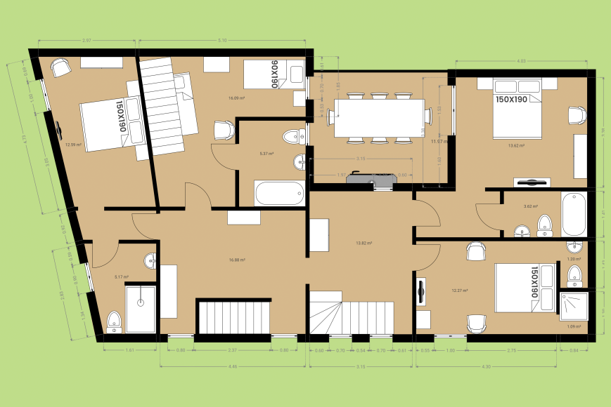 Casa Mabi - Primera planta