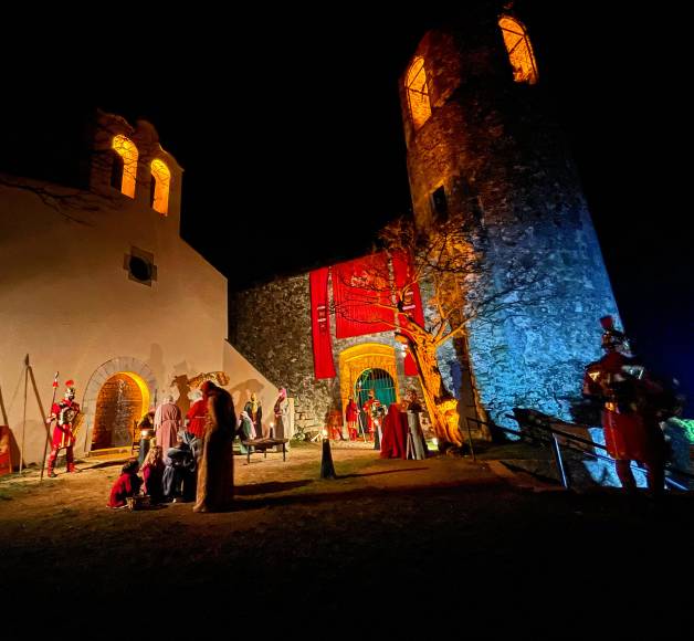 Foto: Pessebre Vivent de Brunyola. Amics de Brunyola