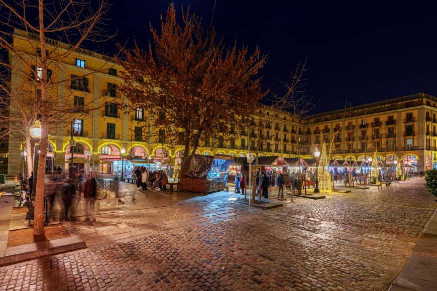 Foto: Mercat de Nadal de Girona (Ajuntament de Girona)