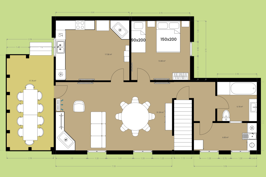 Can Micaló - Premier étage