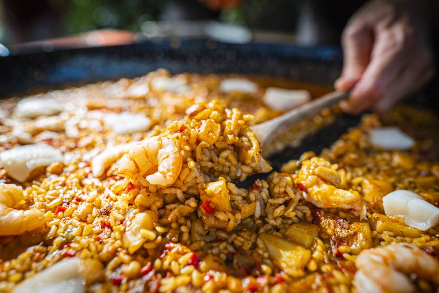 Show Cooking de paelles en directe