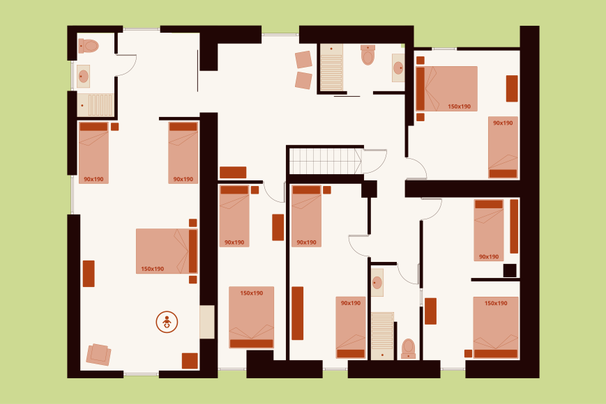Can Feixes - Second floor