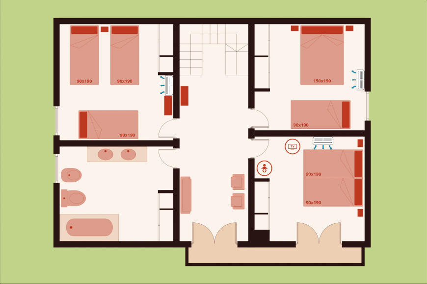 Can Forgàs - First floor