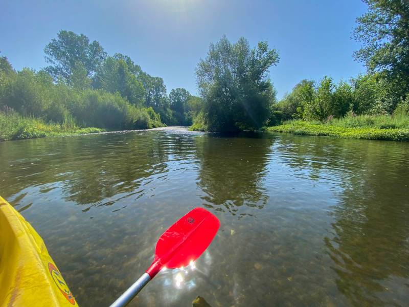 Photo: Kayak on the Ter River