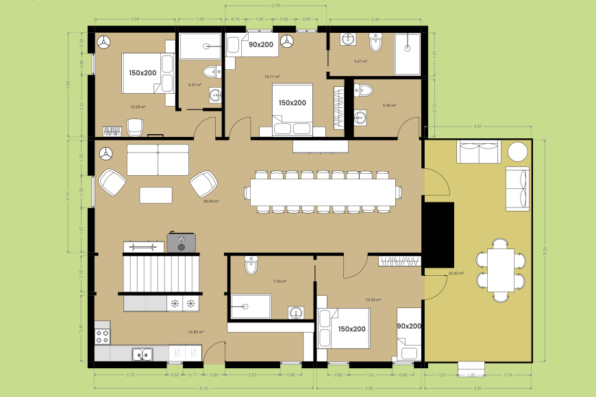 Mas Potrony - Primera planta