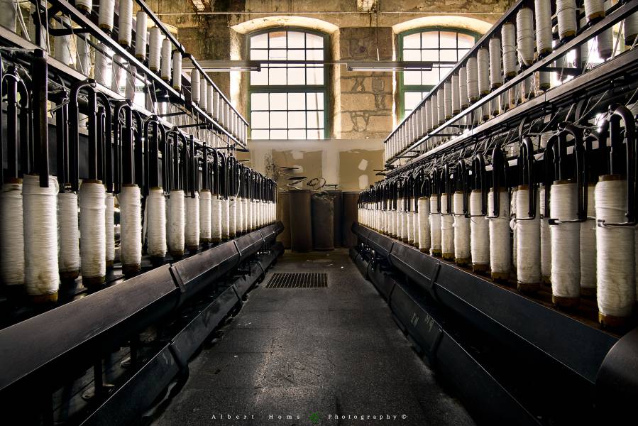 Photo : Ancienne usine textile