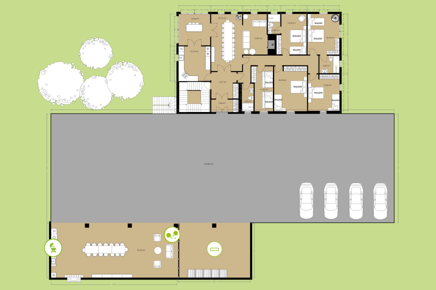 Masia Can Xana - Primera planta