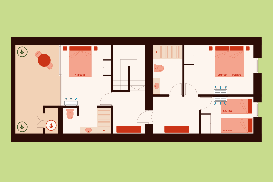Ca la Xaia - First floor