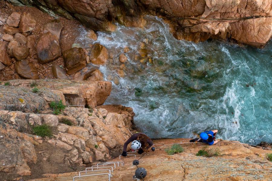 Photo: Via Ferrata of the Costa Brava