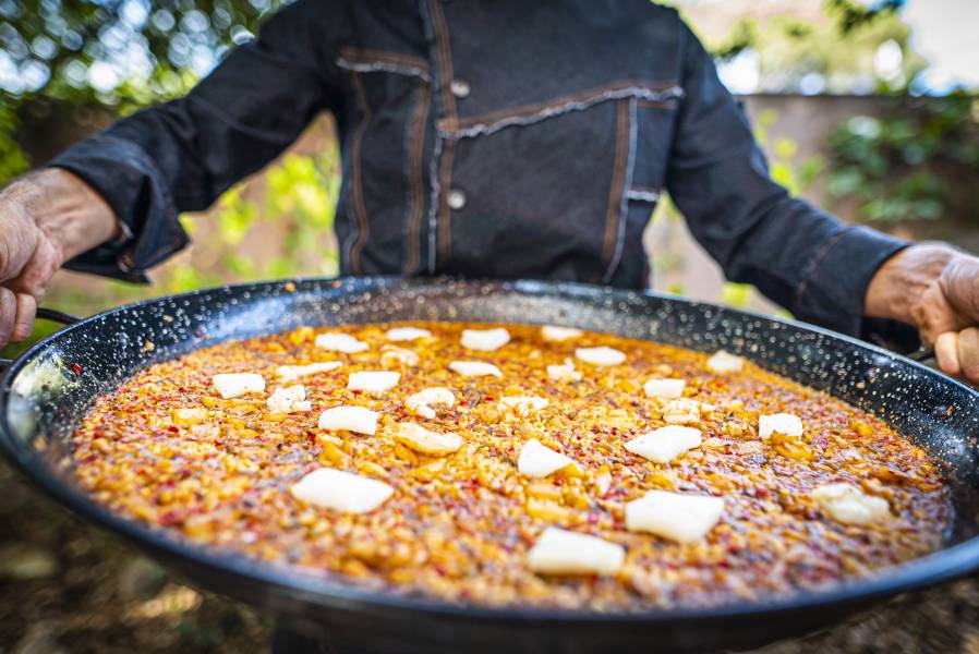 Show Cooking de paelles en directe