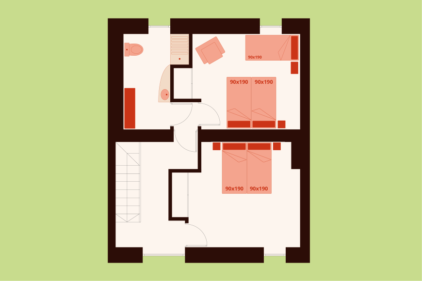Can Pardal - Segunda planta
