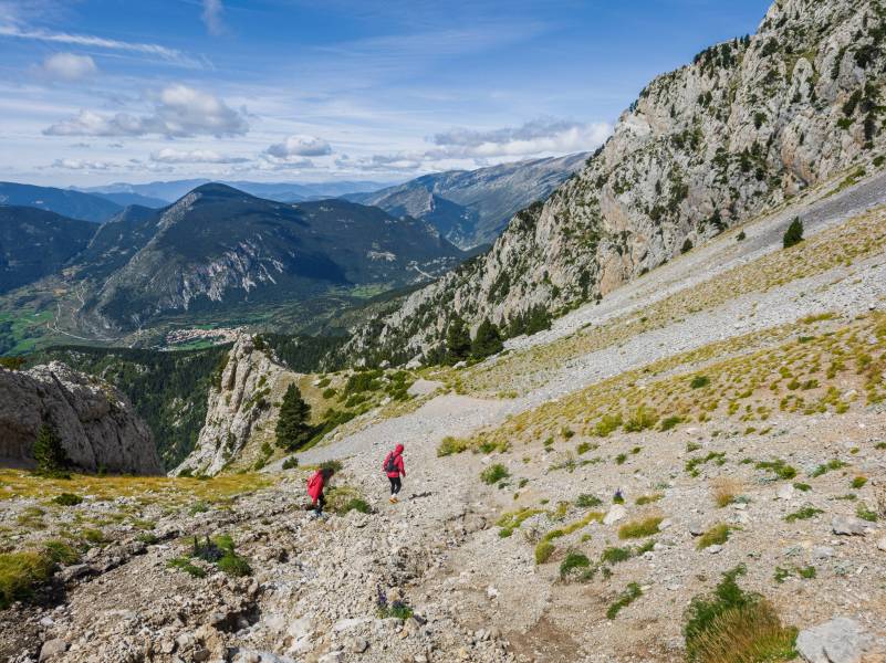Photo: Ascent to Pedraforca