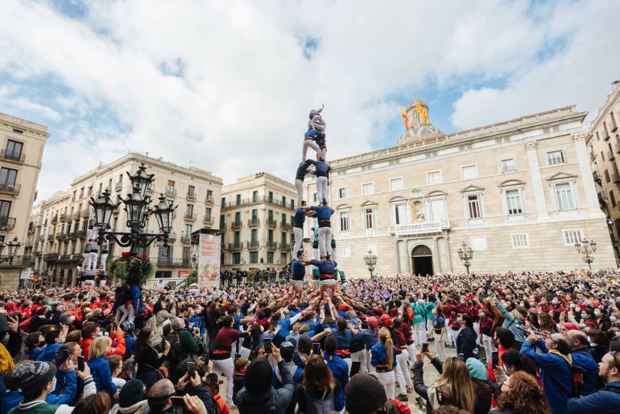 Foto: Diada castellera de Barcelona