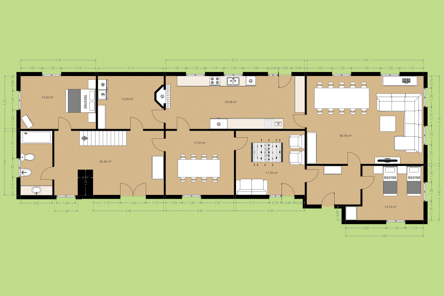 Mas Carreras - Ground floor