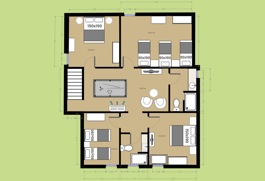 Can Baiell - Premier étage