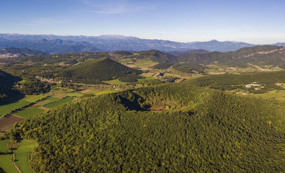 Casas rurales en la Garrotxa