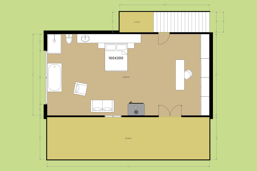 Casa Dorotea - First floor