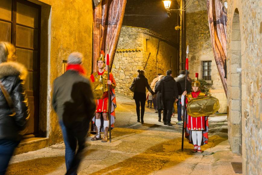 Foto: Pessebre vivent de Castell d'Aro