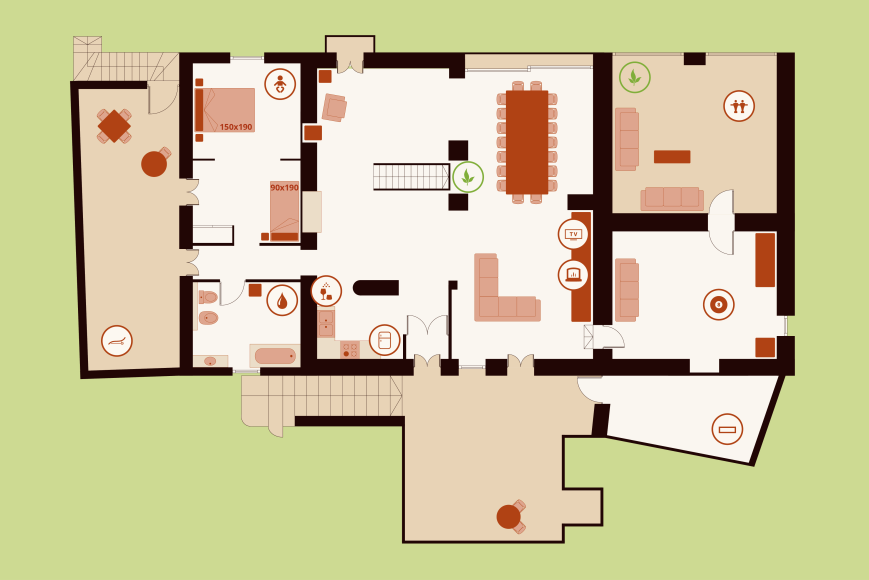 Can Feixes - First floor