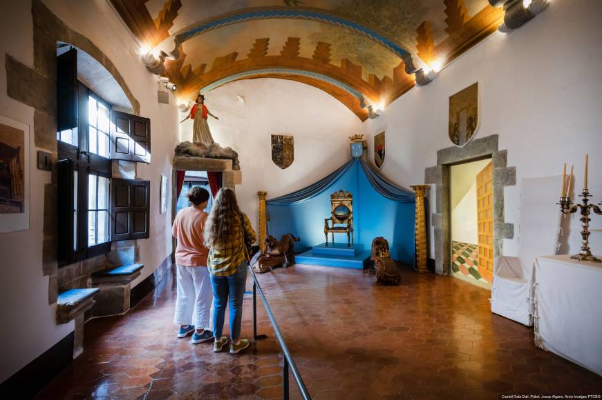 Foto: Castell Gala-Dalí. Púbol