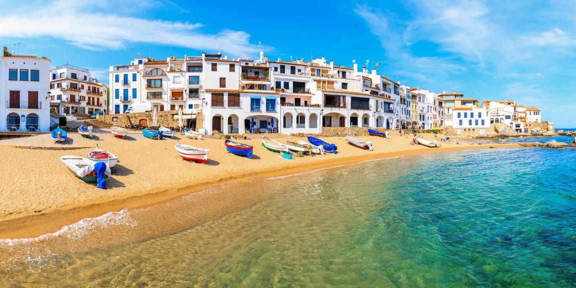 Foto: Platja de Port Bo. Calella de Palafrugell
