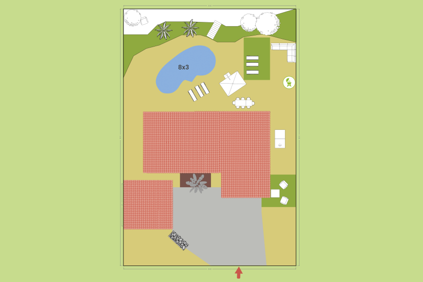 Casa Bonica - Jardín