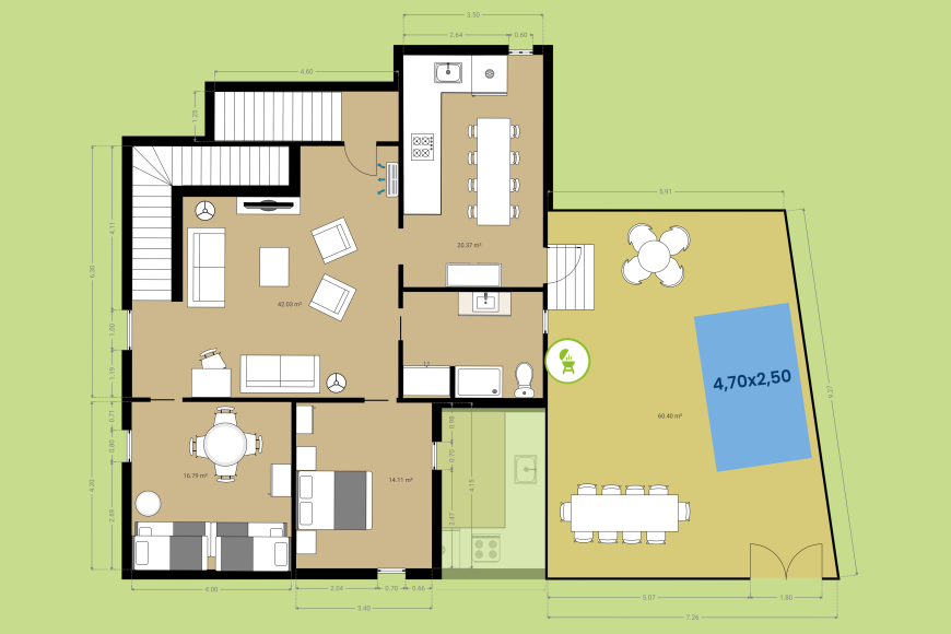 Mas Susi - First floor