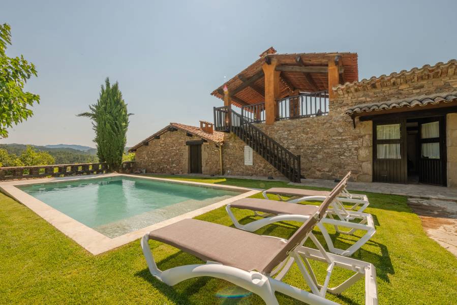 Casas rurales con piscina en Barcelona