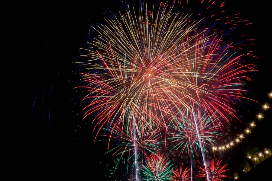 Feux d'artifice de Santa Tecla (Tarragone)