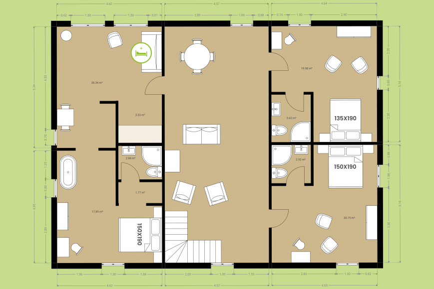 El Querol Vell - Second floor