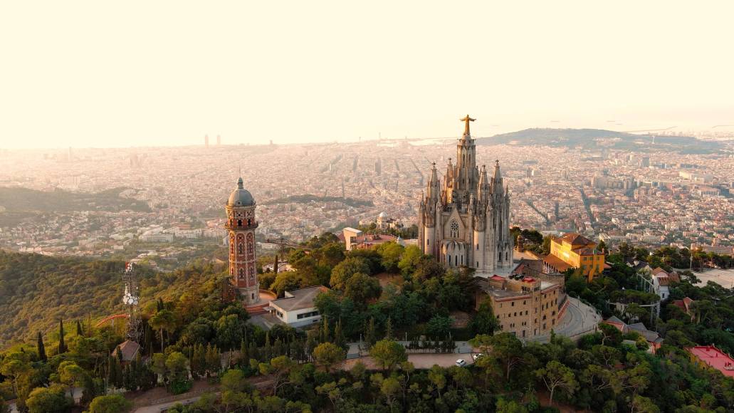 Photo: Tibidabo's mountain