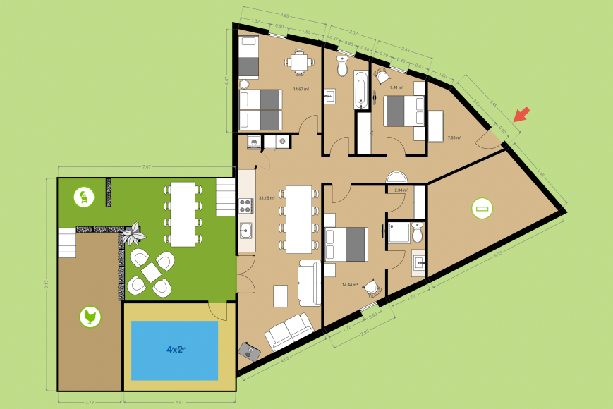 Can Cabano - Ground floor