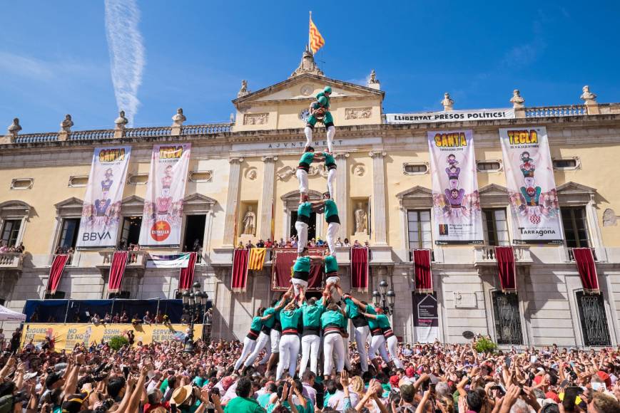 Foto: Diada castellera de Santa Tecla