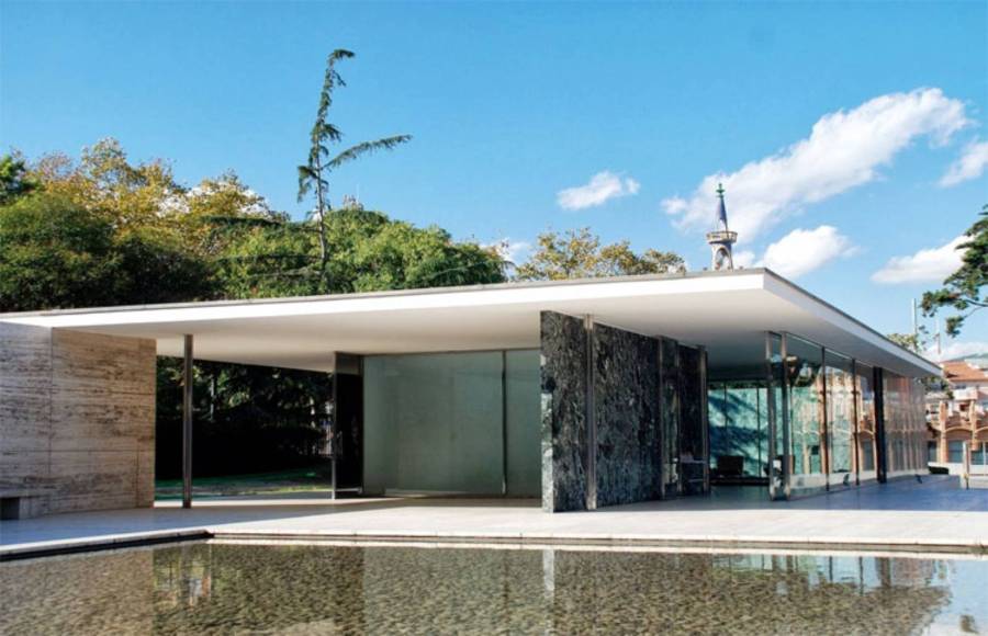 Foto: Pabellón Mies van der Rohe