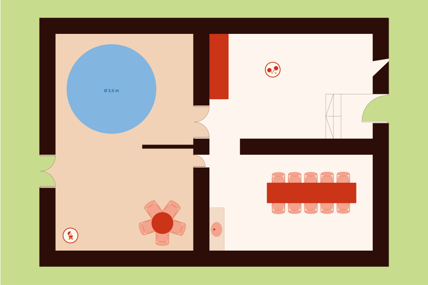 Cal Ferrer del Castell - Pool area and barbecue