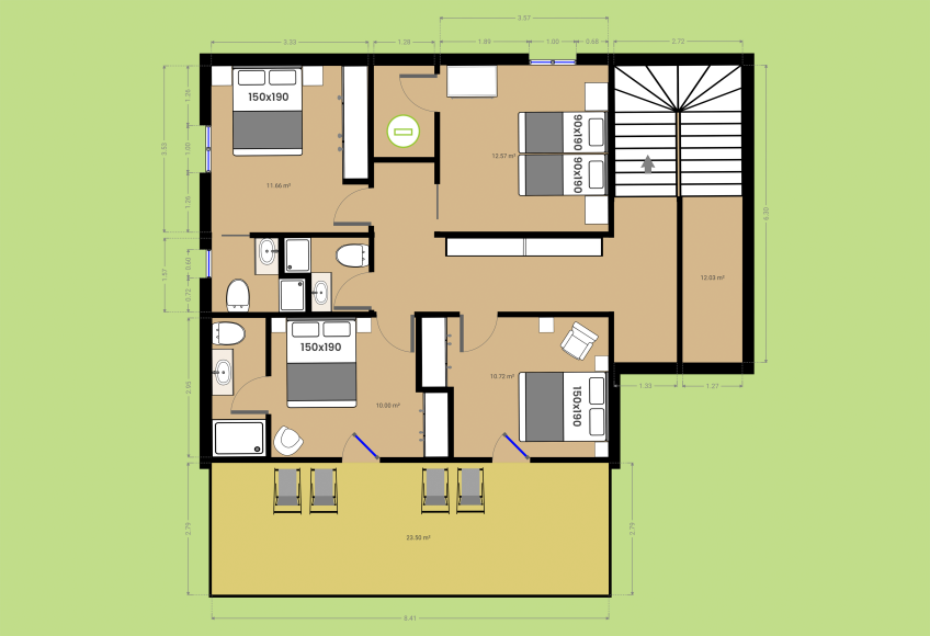 Mas Puget Dalt - First floor
