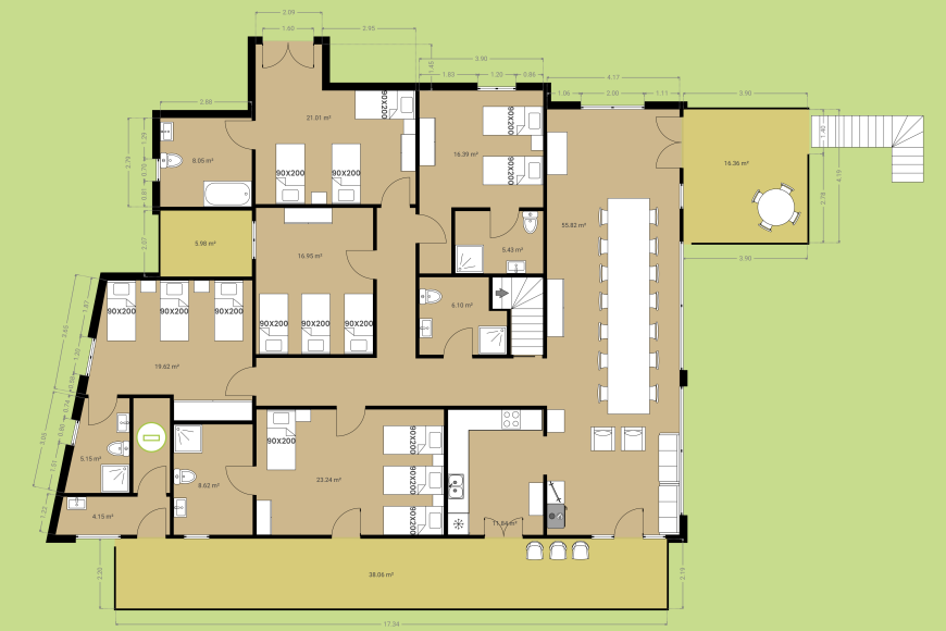 Mas Xargay - First floor